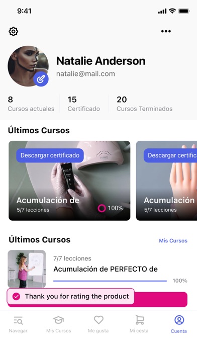 NailsBarcelona: Olga Lazarenko Screenshot