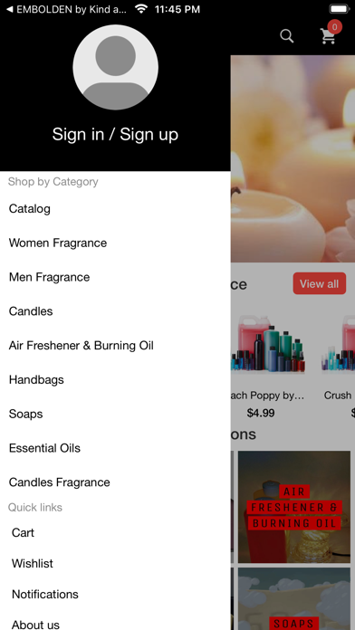 Chosen Scents & Gifts Screenshot