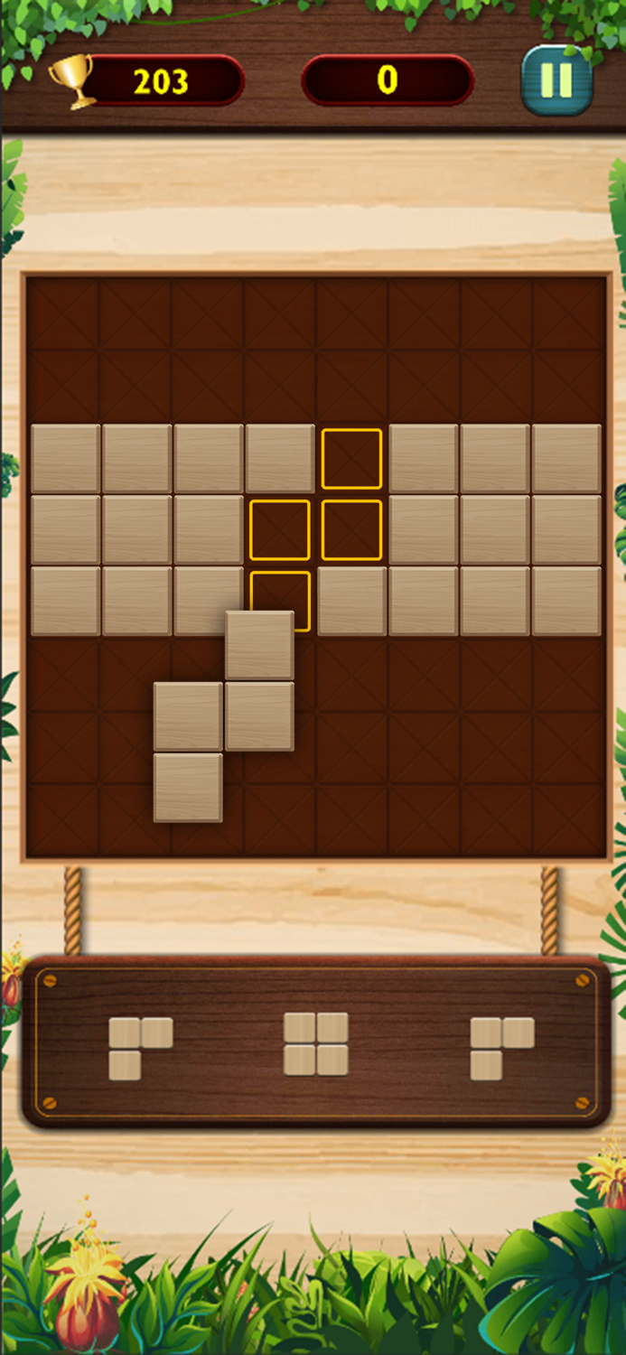 Wood Classic Block Puzzle Game