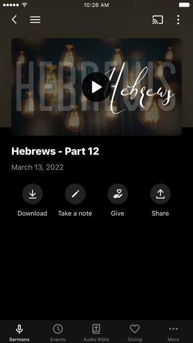 Hillcrest Baptist Church York iPhone screenshot 3 - Lifestyle app
