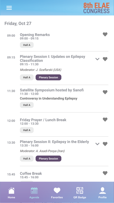 ELAE Congress Screenshot