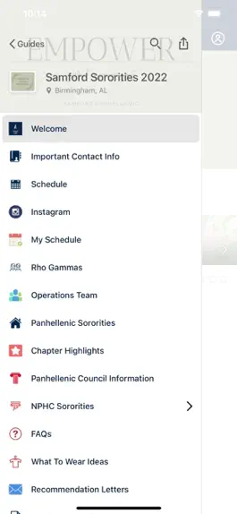 Game screenshot Samford University Guides apk