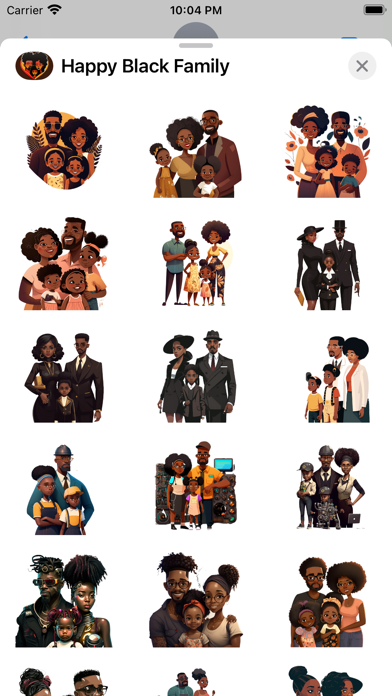 Happy Black Family Screenshot