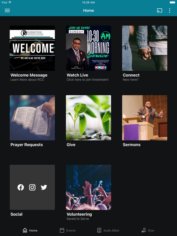 RCCIndy iPad screenshot 1 - Education app