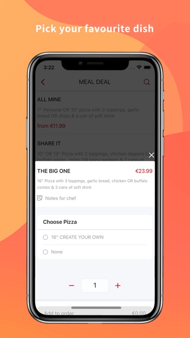 Chequers Pizza Screenshot