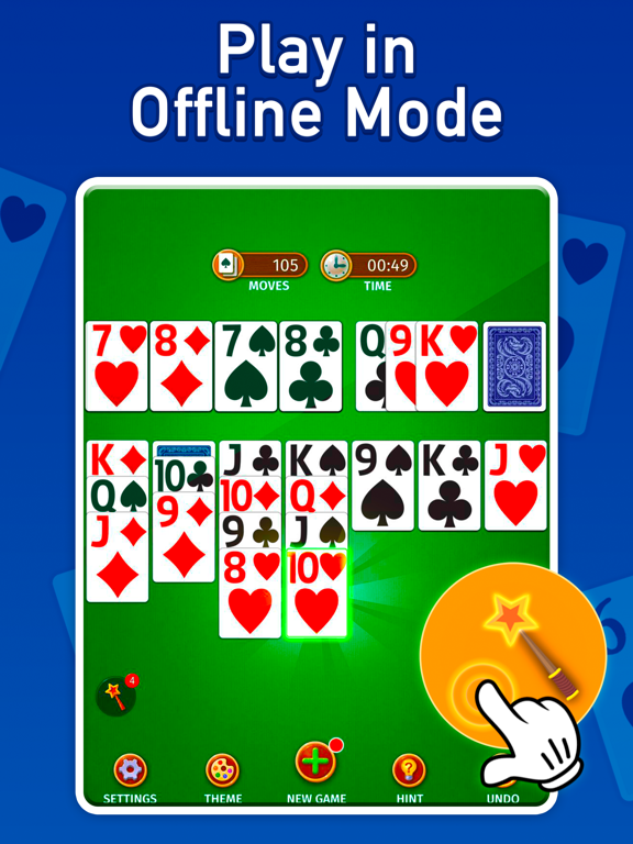 Screenshot #5 pour Solitaire: Classic Cards Games