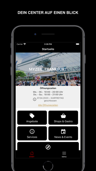 MyZeil Frankfurt Screenshot
