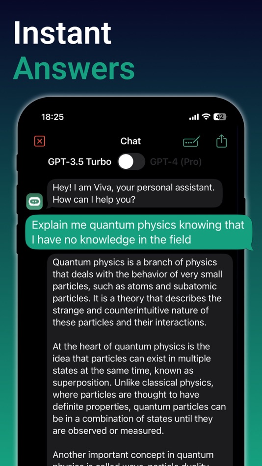#6. Viva AI - Chatbot AI Assistant (iOS) 由: Amaury WEI
