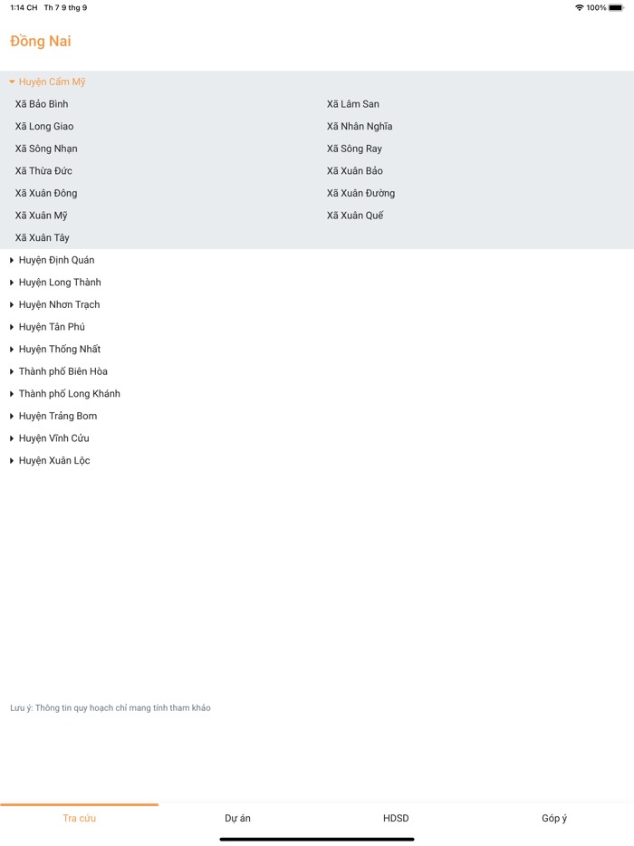 Quy hoạch Đồng Nai