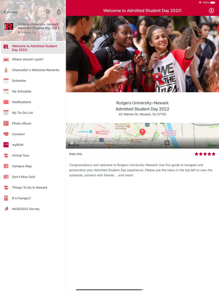 Rutgers-Newark Admissions