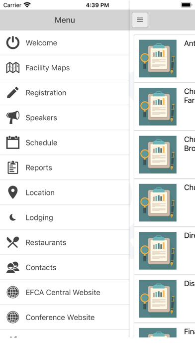 EFCA Central Leadership Conf Screenshot