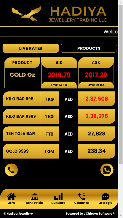 Hadiya Jewellery Screenshot