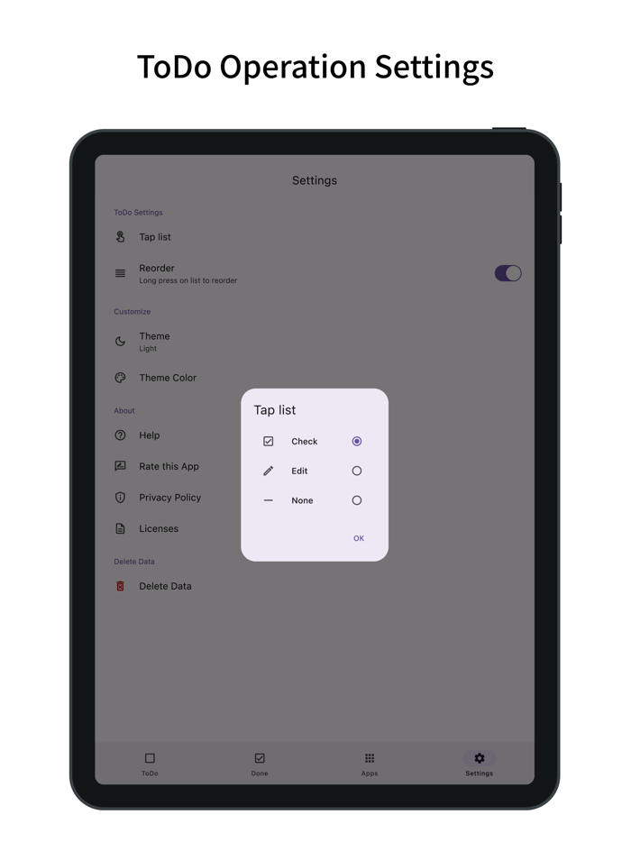 ToDo Simple ToDo List