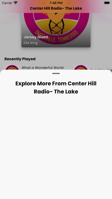 Screenshot #3 pour Center Hill Radio - The Lake