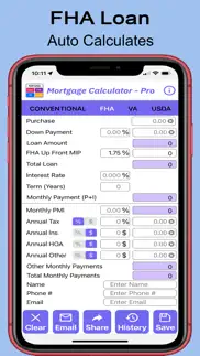 mortgage calculator-pro iphone screenshot 3