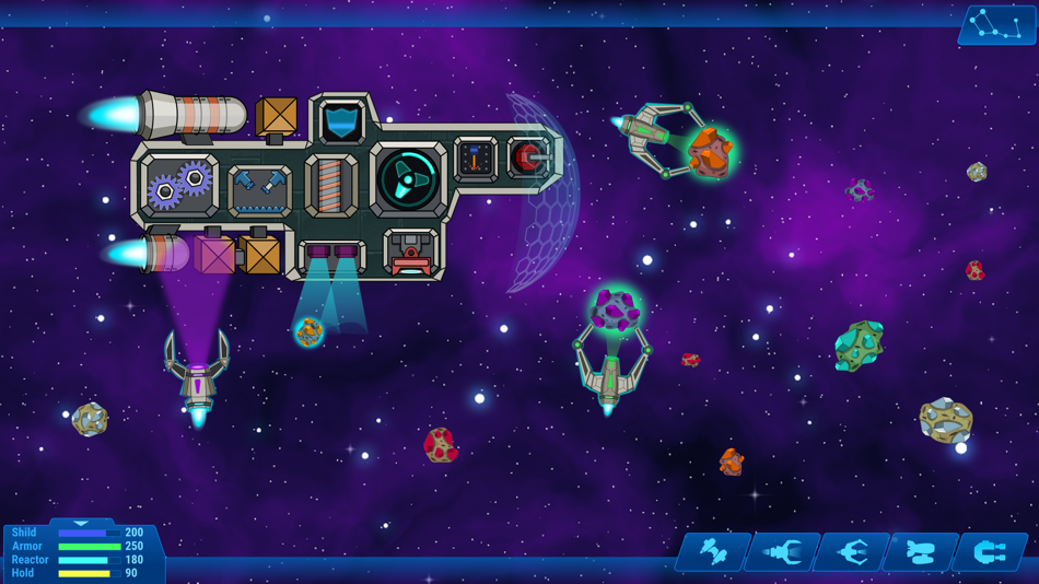 #2. Stellar Mines: Space Miner 2D (iOS) 由: Ihor Tykhonov