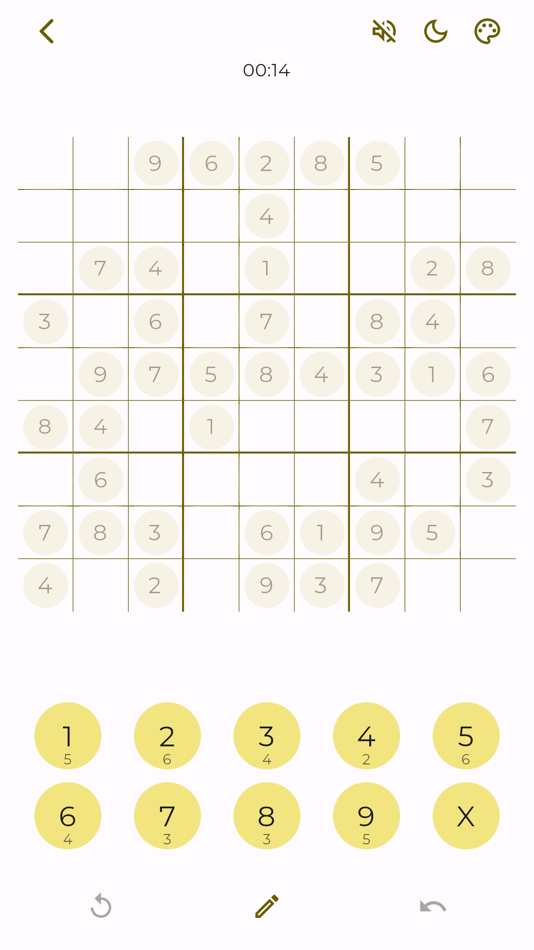 #3. Number Place Game (iOS) 由: Oleksandr Sudarenko