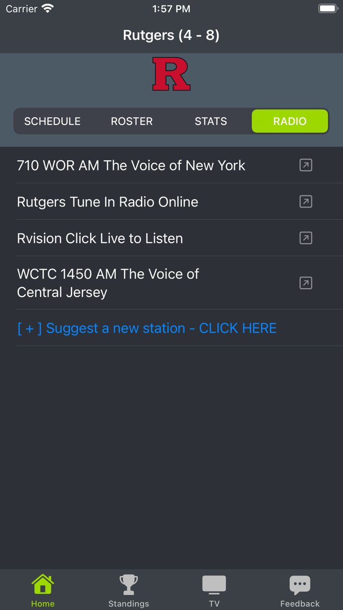 New Brunswick Football