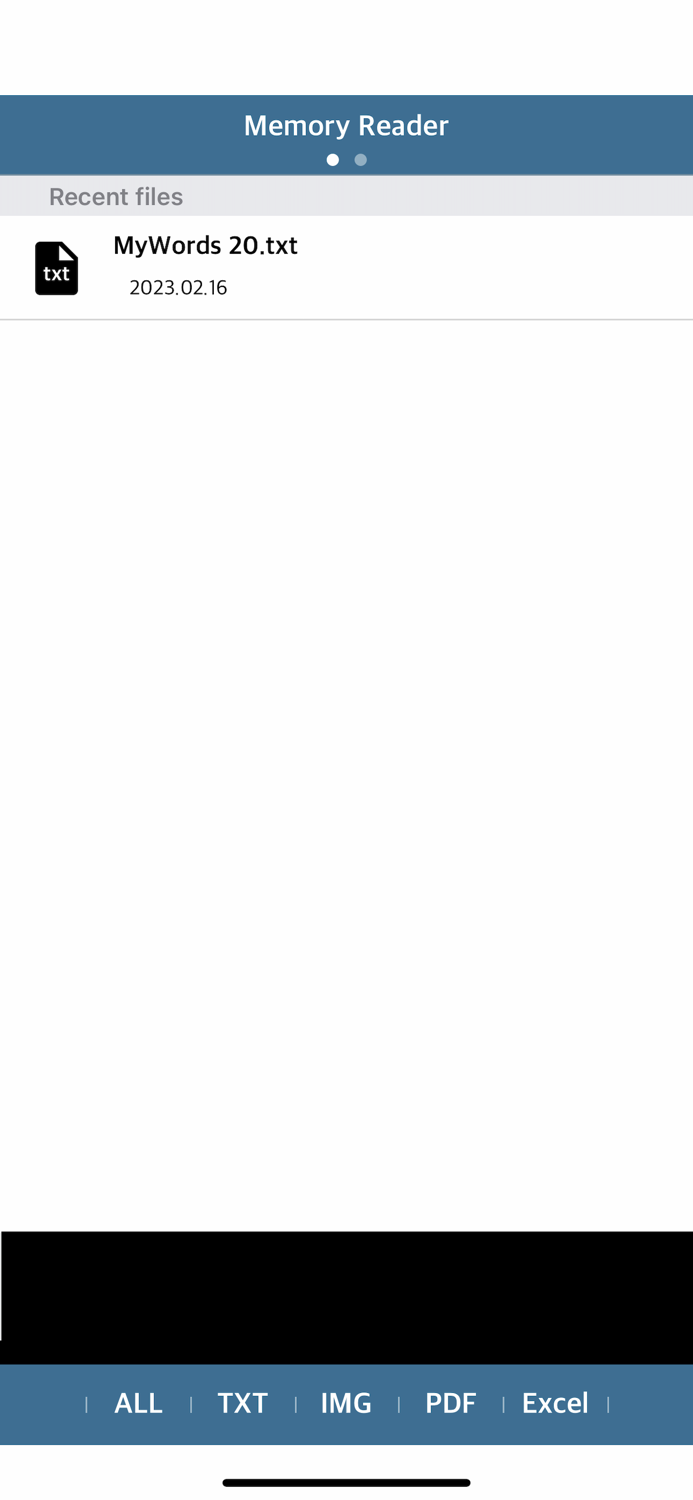 Memory Reader - Flash Word