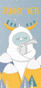 Funny Yeti - Winter Snowman screenshot #1 for iPhone