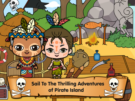 私の海賊の町 - 島のゲームのおすすめ画像1