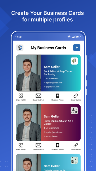 Screenshot 1 of Network Counts App