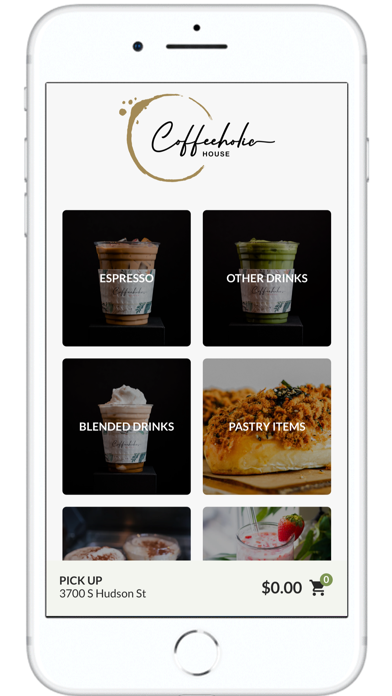 Coffeeholic House App Screenshot
