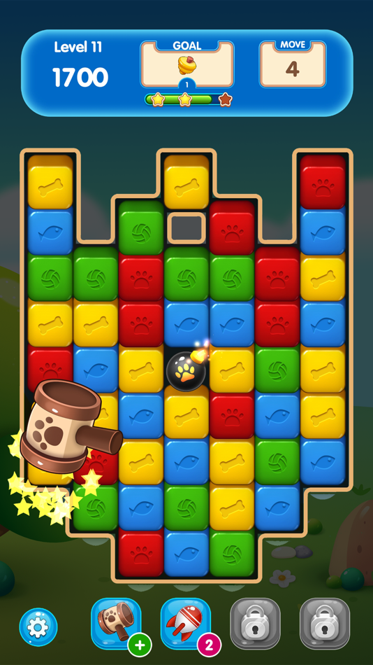 #4. Pet Blast : Joyful Cube Blocks (iOS) Podle: Hoang Vinh Nguyen