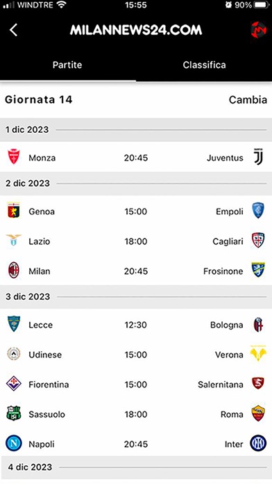 Milannews24 Screenshot