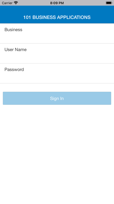 101 Business Applications Screenshot