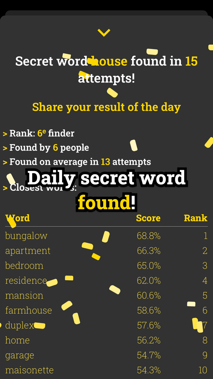 romot - Find the daily word