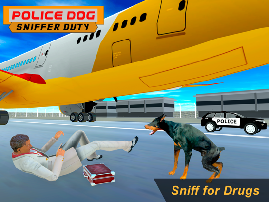 Police Sniffer Dog Duty Game iPad app afbeelding 2