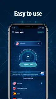 daily vpn - super unlimited iphone screenshot 1