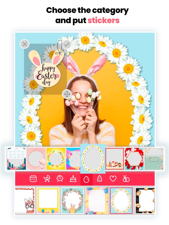 1000 Super Frames Photo Editor iPad screenshot 5 - Graphics & Design app