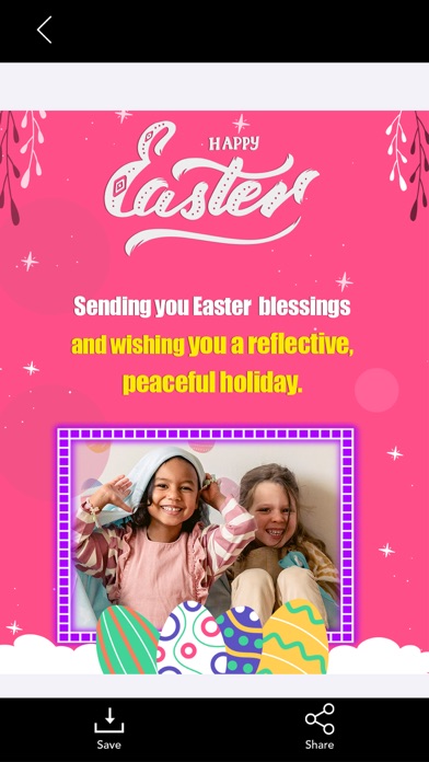Easter Greeting Photo Frames Screenshot