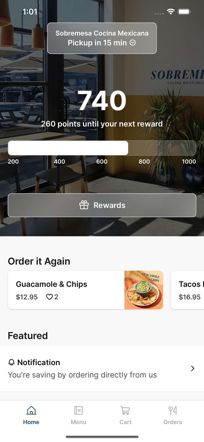 Sobremesa Cocina Mexicana