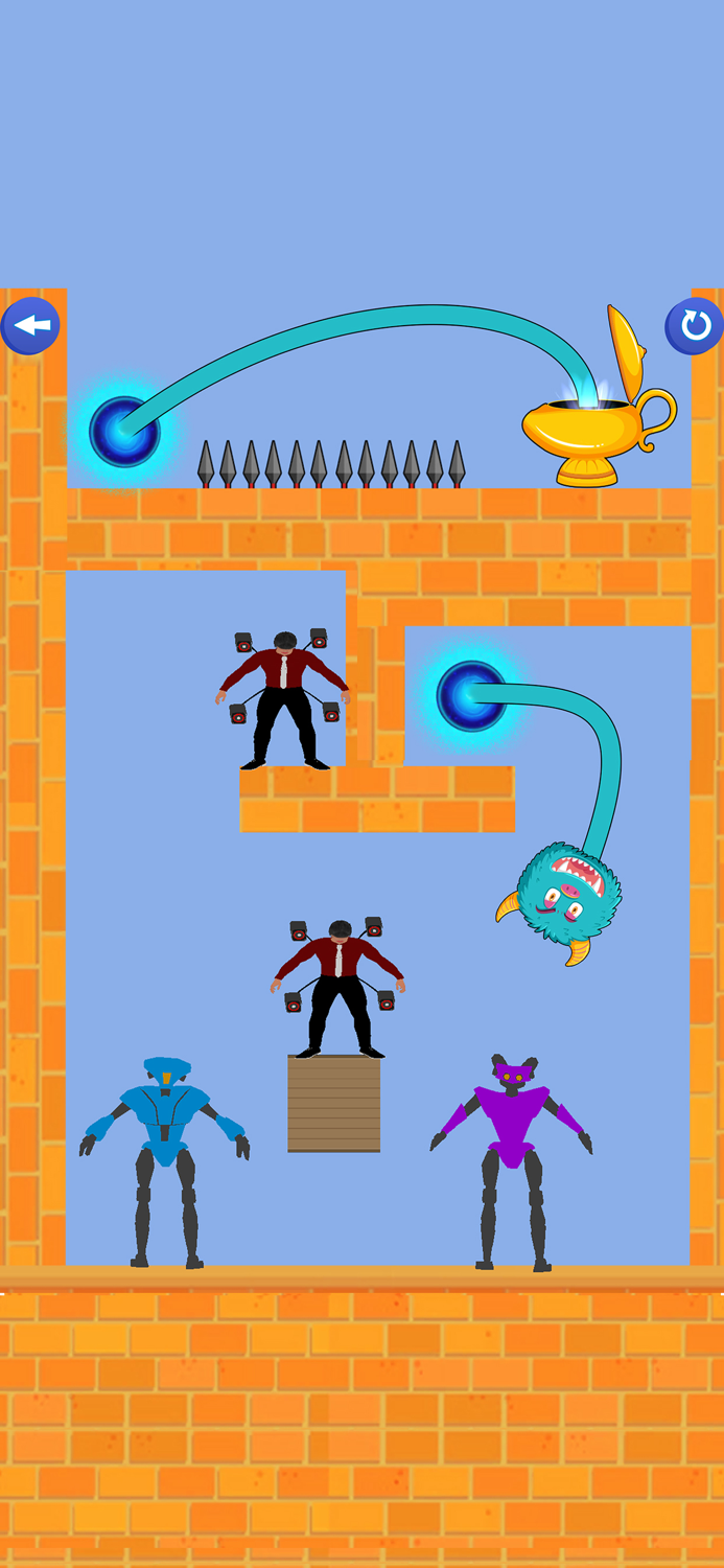 Lamp Monster - Robot Hunter