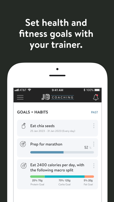 JB Coaching Screenshot