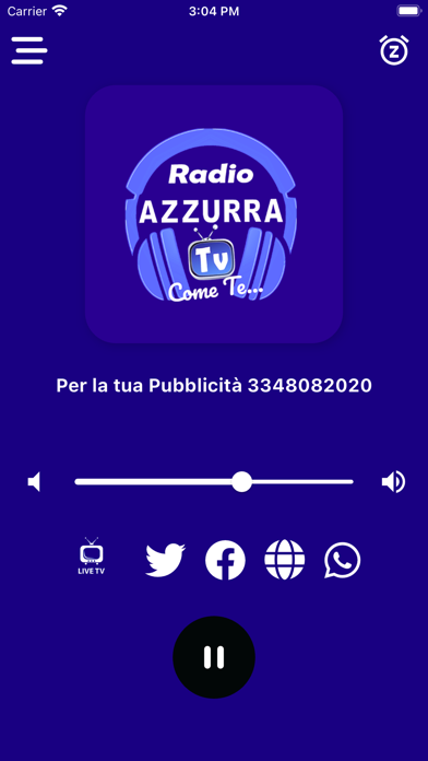 Radio Azzurra Tv Screenshot