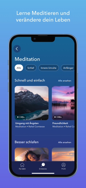 ‎Calm: Meditation und Schlaf Screenshot