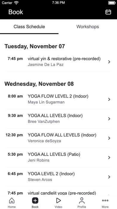 Highland Park Yoga Screenshot
