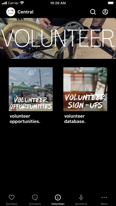 Galveston Central Church Screenshot