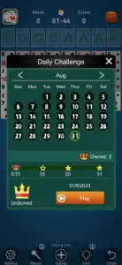 Freecell Classic Card Game screenshot #3 for iPhone