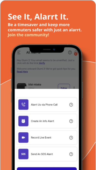 Alarrt App Screenshot