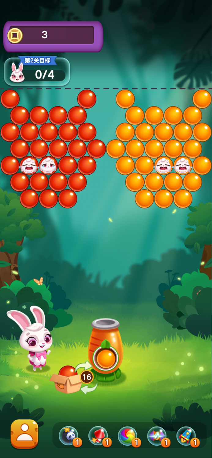 开心泡泡龙-益智游戏