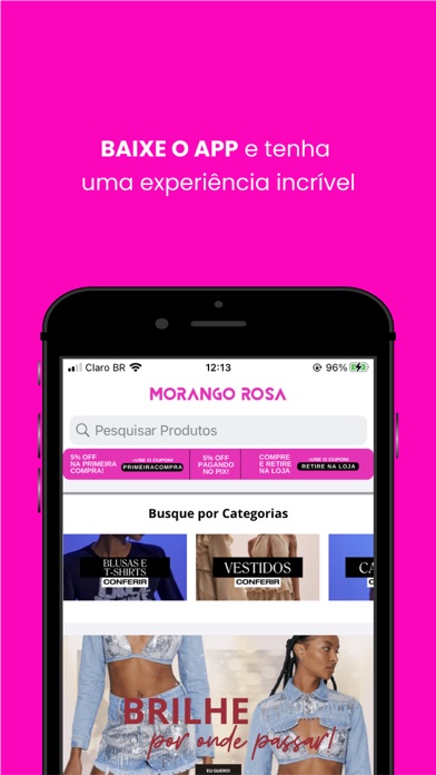 Boutique Morango Rosa Screenshot