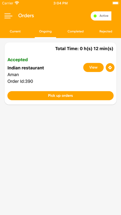 Meal Mate Driver Screenshot