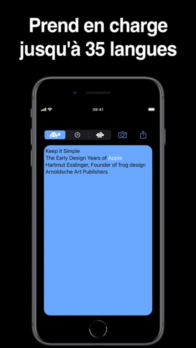 Screenshot #2 pour Lecteur de texte & export PDF