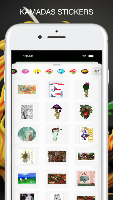 Kadamas Stickers Screenshot