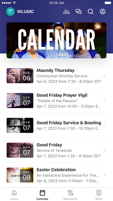 West Lawn UMC Screenshot
